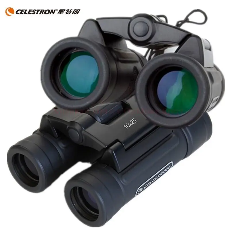 

Celestron UpClose G2 10x25 Roof Binocular Pocket Mini Compact High Power Telescope For Sporting Events Travel Concerts Birds