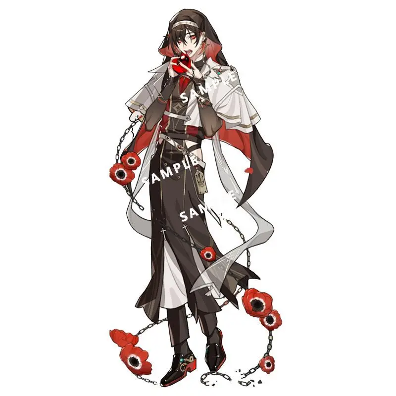 أنيمي نو: كرنفال إدموند كوسبلاي حامل أكريليك حلي شخصيات الحركة نموذج كرتوني هدايا عيد الميلاد للفتيات