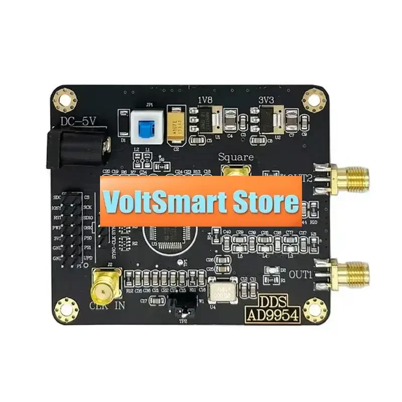 VoltSAD9954 DDS Signal Generator Module Sine Wave/Square Wave RF Signal Source 400MHz Master Frequency Development Board