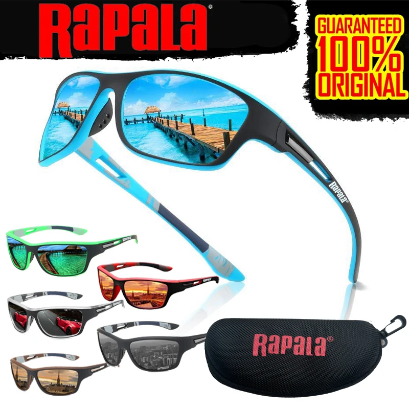 Rapala Polarized Fishing Glasses Men Women Driving Shades Male Sunglasses Hiking Sunglases Cycling Sun Glasses UV400 Eyewear