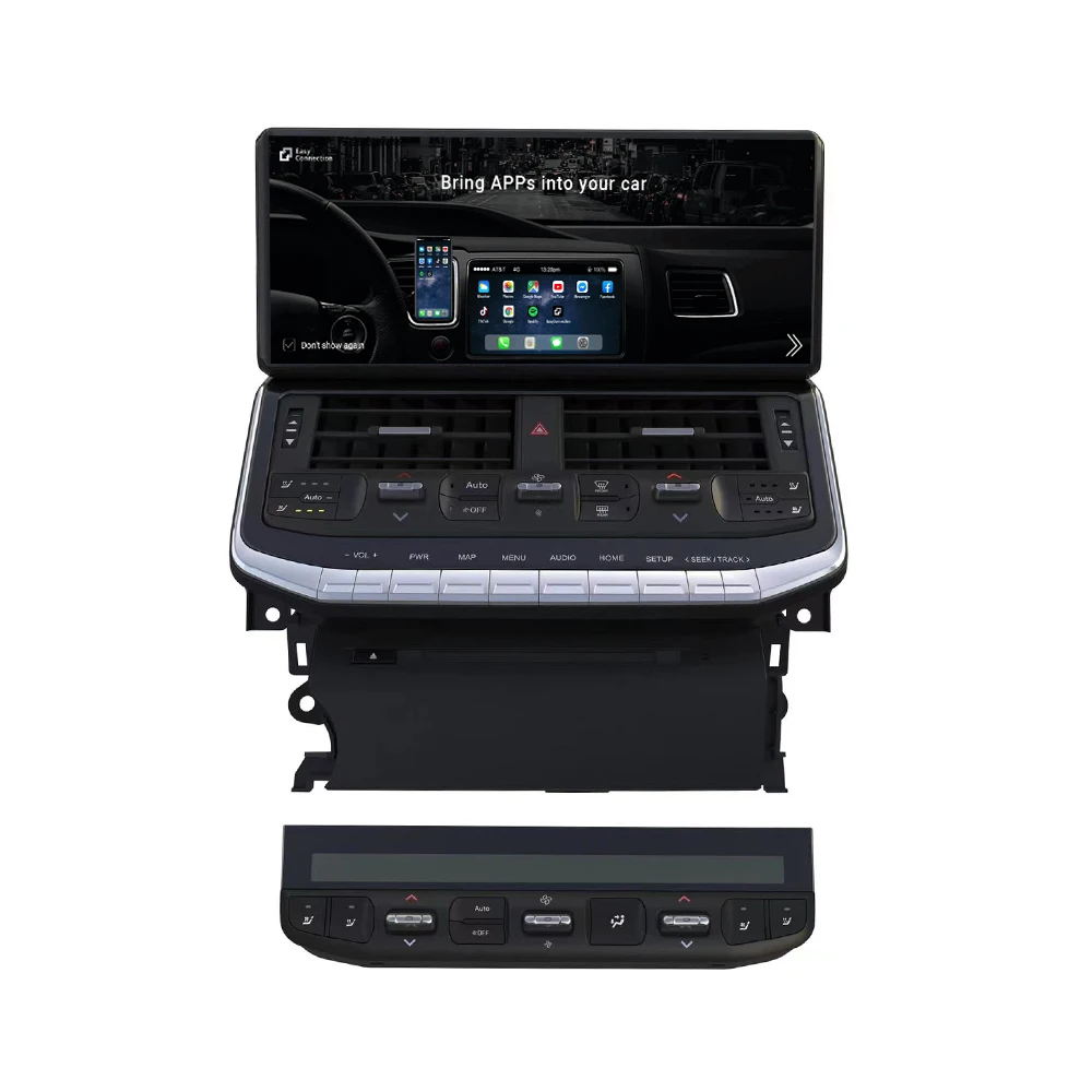 12.3 Inch Carplay for Land LC300 Multimedia Player Android 13 Auto Wireless Car Radio Navigation Head Unit