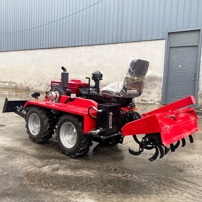

Customized Stable Performance Four Wheel Tractor Driven Multifunctional Rotary Tiller, Micro Tiller & Plowing Equipment