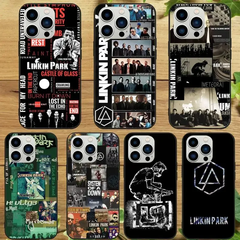 Band L-Linkin Cool P-Park Phone Case For iPhone 14 13 12 11 Pro Max Mini XS XR