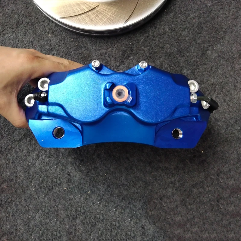 KOKO RACING blue 4 piston brake caliper kits with curve disc rotor fit for Honda jazz