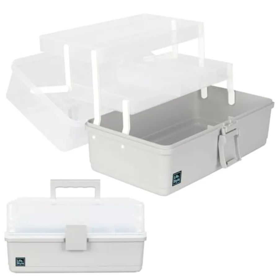 

Трехслойный пластиковый портативный контейнер для хранения, бытовой пластиковый ящик для рукоделия с ручкой, многофункциональные ящики для хранения для студентов