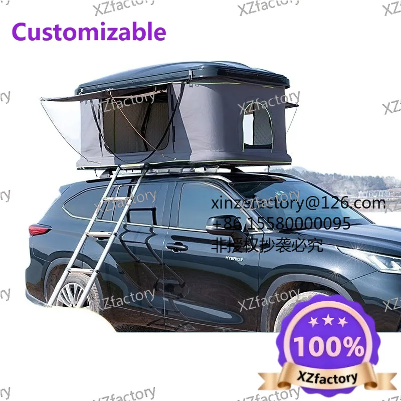 Factory Direct 2026 Top RatedNew no-build roof tent fully automatic folding sedan car load off-road outdoor camping self-driving