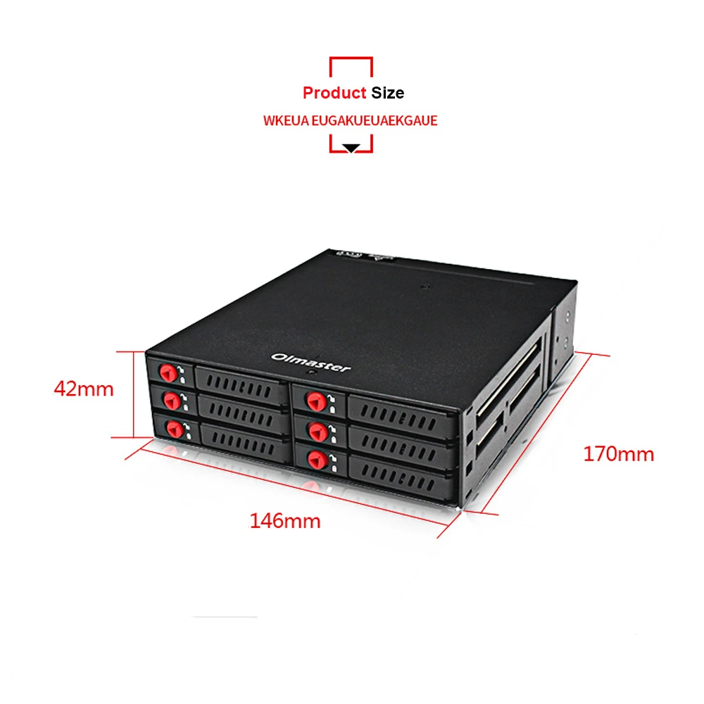 صندوق استخلاص القرص الصلب Bays لوحة الكترونية معززة للهاتف المحمول يدعم 2.5 بوصة SATA HDD SSD نقل القرص الصلب PC 5.25 بوصة Drive Bay