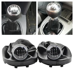 5/6 Speed Gaiter Boot Cover Gear Shift Knob for VW Touran Caddy MK2 2003 2004 2005 2006 2007 2008 2009 2011 2012 2013 2014 2015