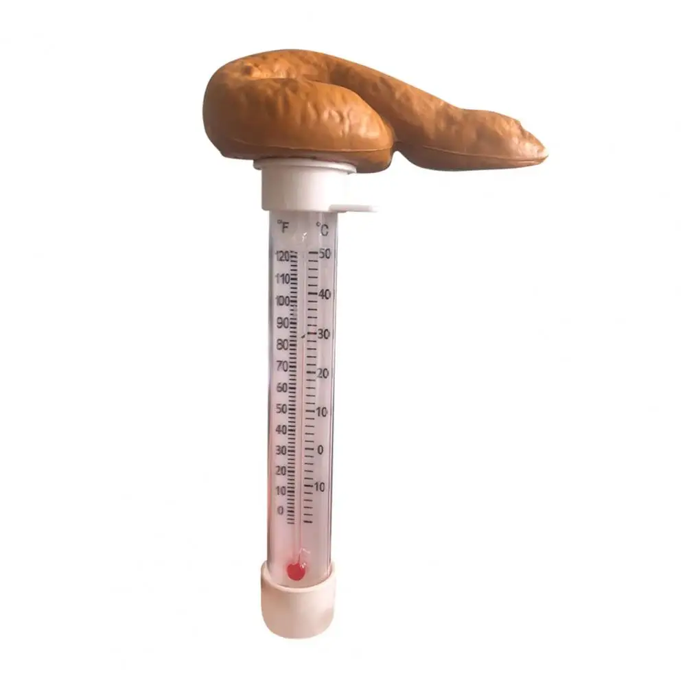 Octopus Pool Thermometer Floating Easy Read High Precision Frog Crab Poop Swimming Pool Water Temperature Gauge Measurement Tool