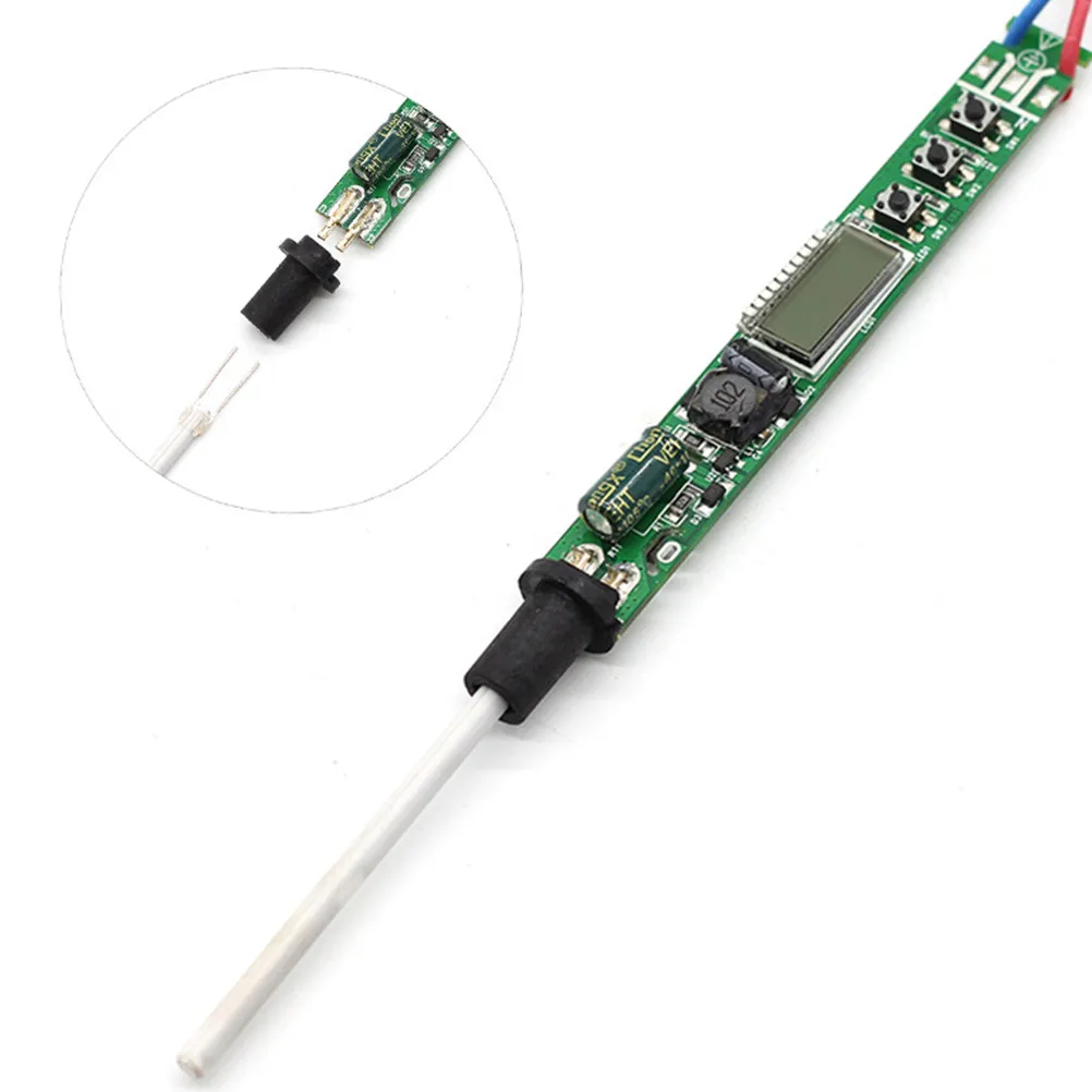 

41Pcs Burning Kit LCD Temperature Control Soldering Iron Set for Engraving on Wood Cork Fast Heating Portable