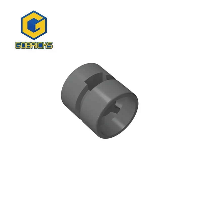 Gobricks 1 stks MOC Wiel 11x12 Notched Wielen Houder Pin Compatibel Met 6014 Model Bouwstenen Onderdelen Kinderen Montage Speelgoed