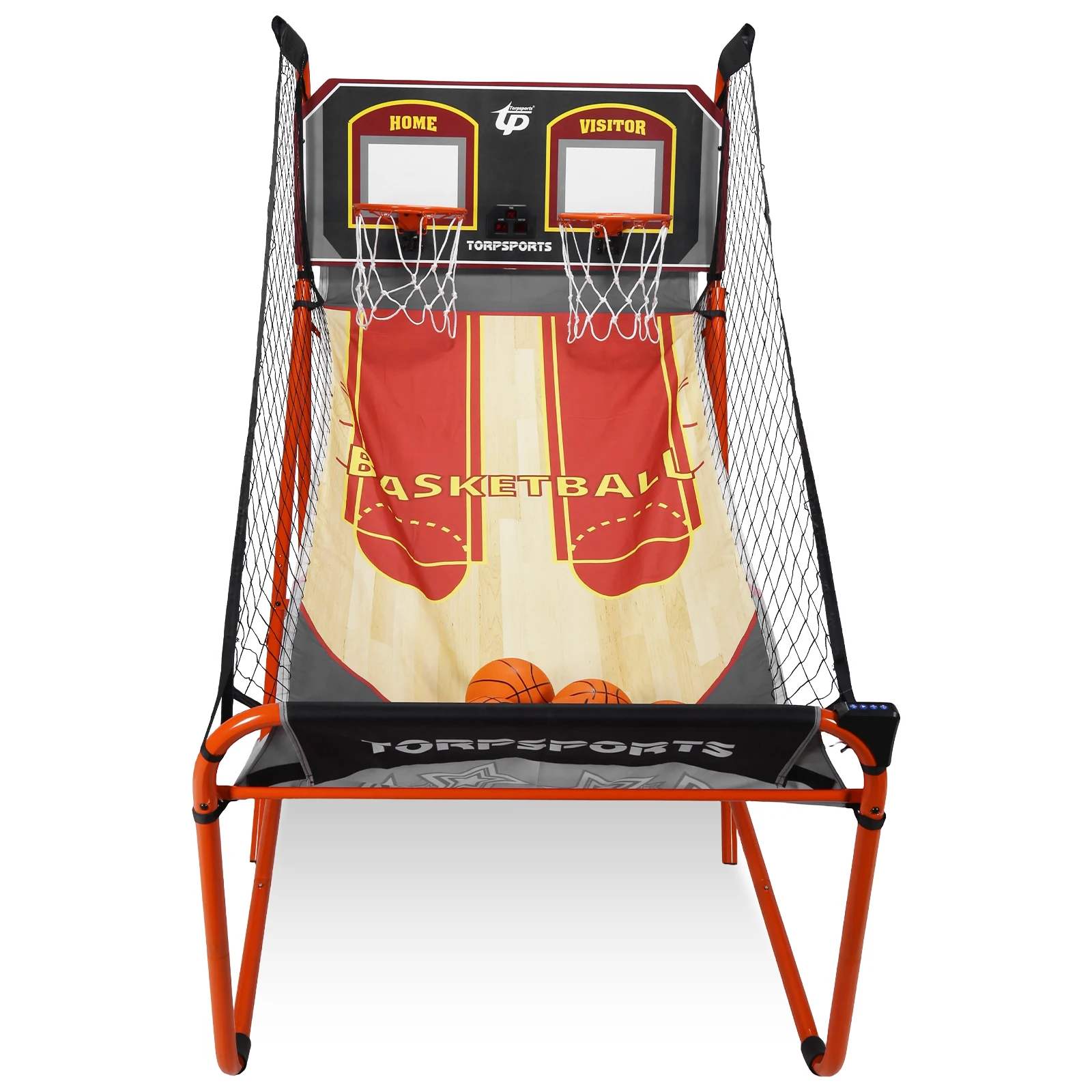 Double Shooting Machine Quickly Assembled Shooting Game Machine Two-player Game Casual Shooting Machine 5 Balls for Easy Storage