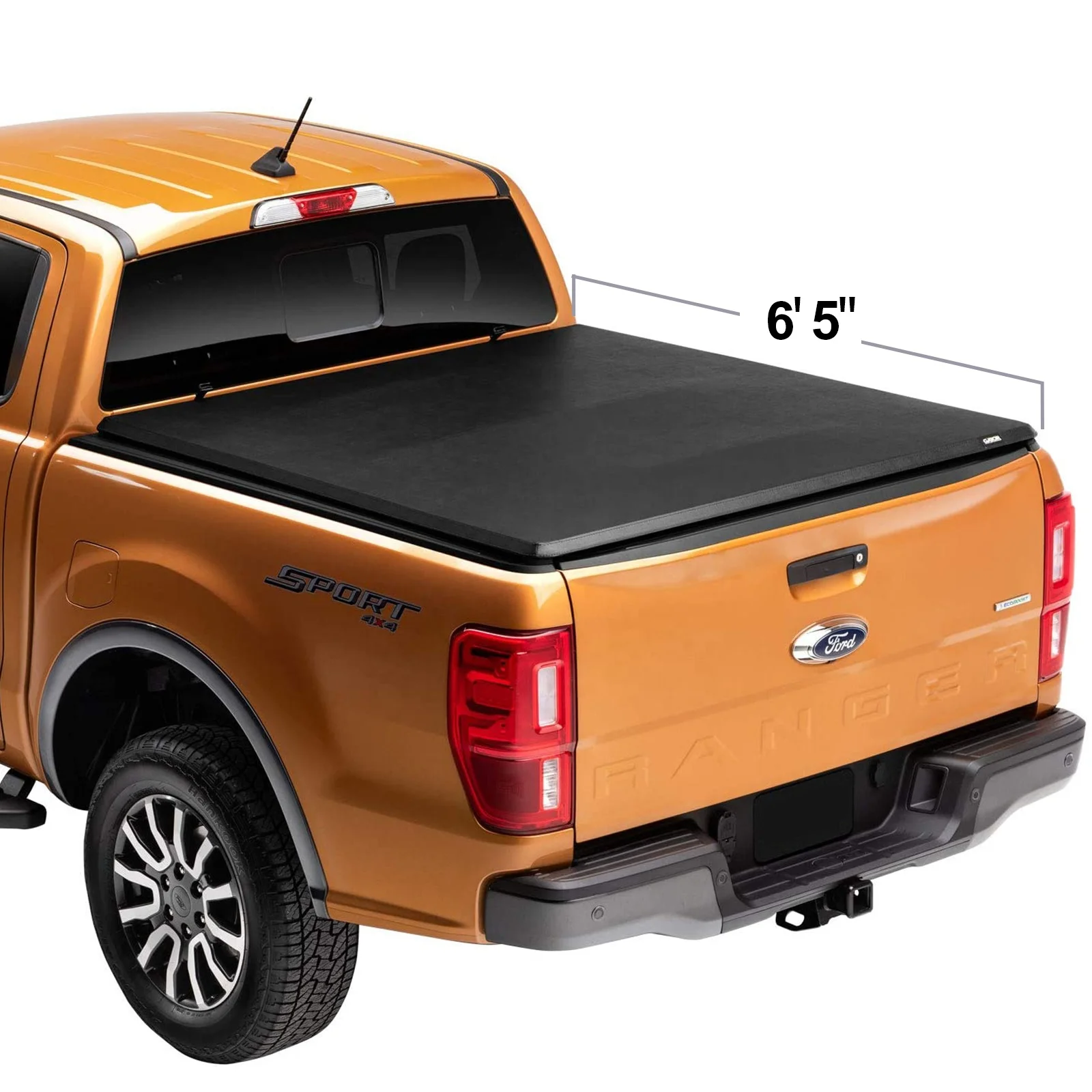 2022 Manufacturer Soft Tri-Fold  FORD maverick F250 long bed truck cover Tonneau Cover for Ford ranger