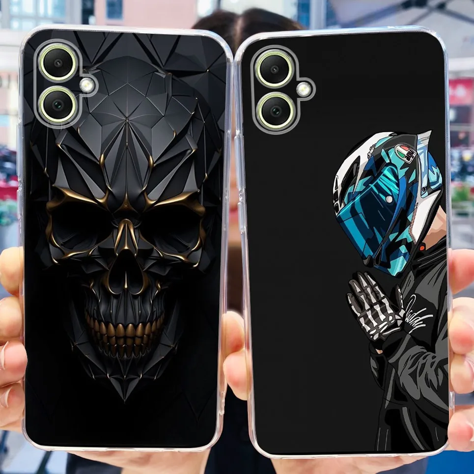 For Samsung Galaxy A05 A05s Case Samsung F14 4G M14 4G Back Cover Cartoon Dragon Cool Fashion Soft TPU Silicone Transparent Etui