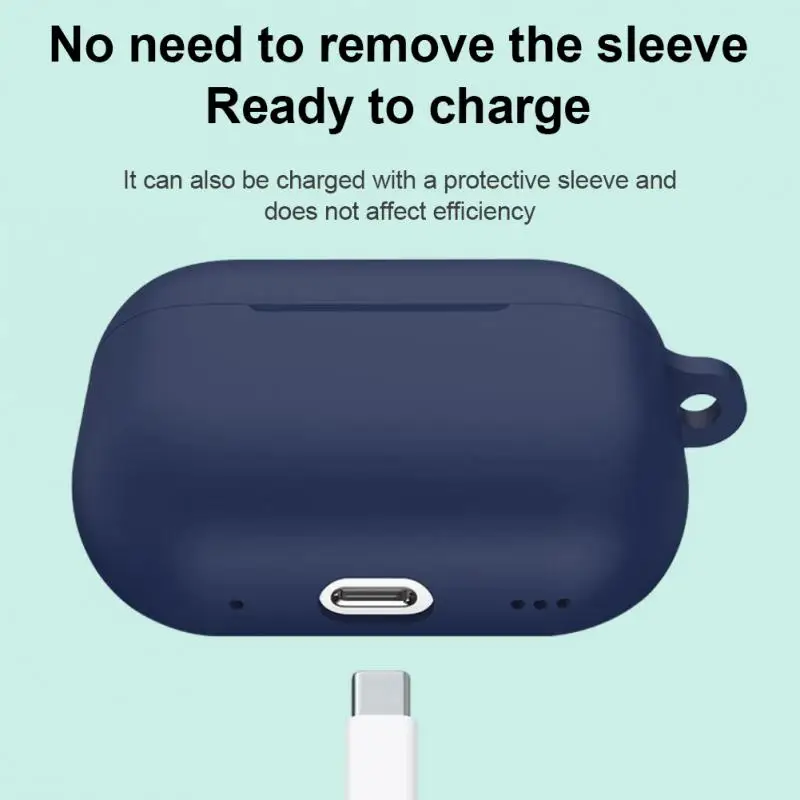 Juste de protection en silicone pour Apple Airpods Pro 2, étui Bluetooth, housse pour écouteurs