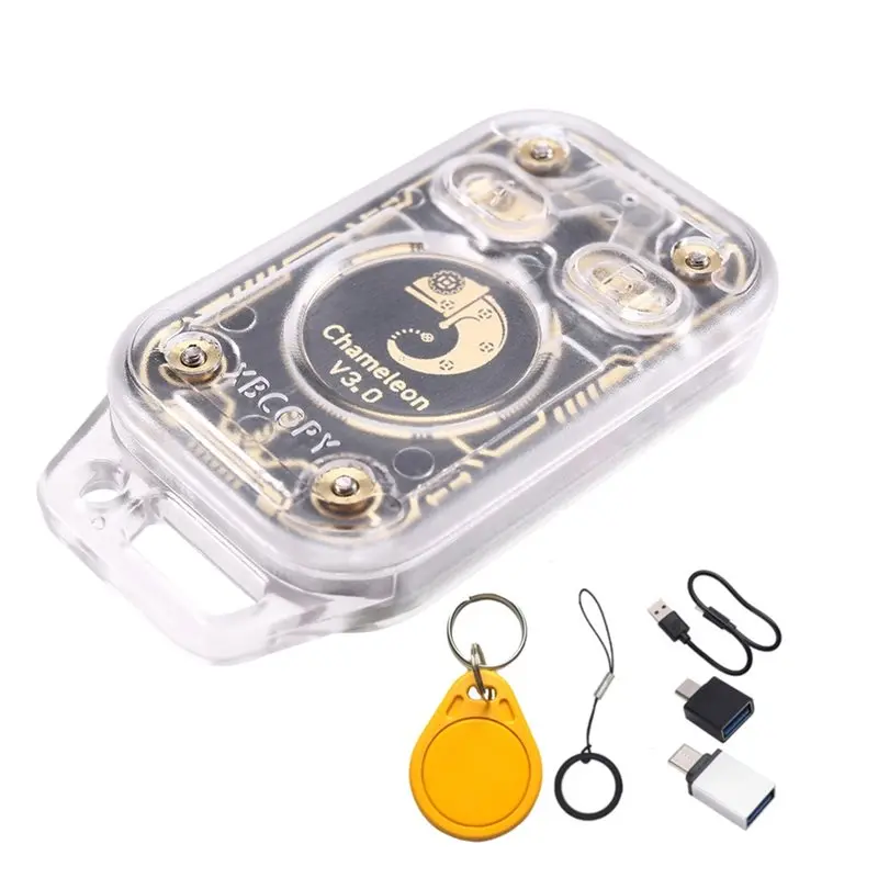 

A92Z Chameleon V3.0 RFID Smart Chip Reader Emulator +UID Keychain 125Khz 13.56Mhz ID IC Smart Card Tag Copyer Read Writer