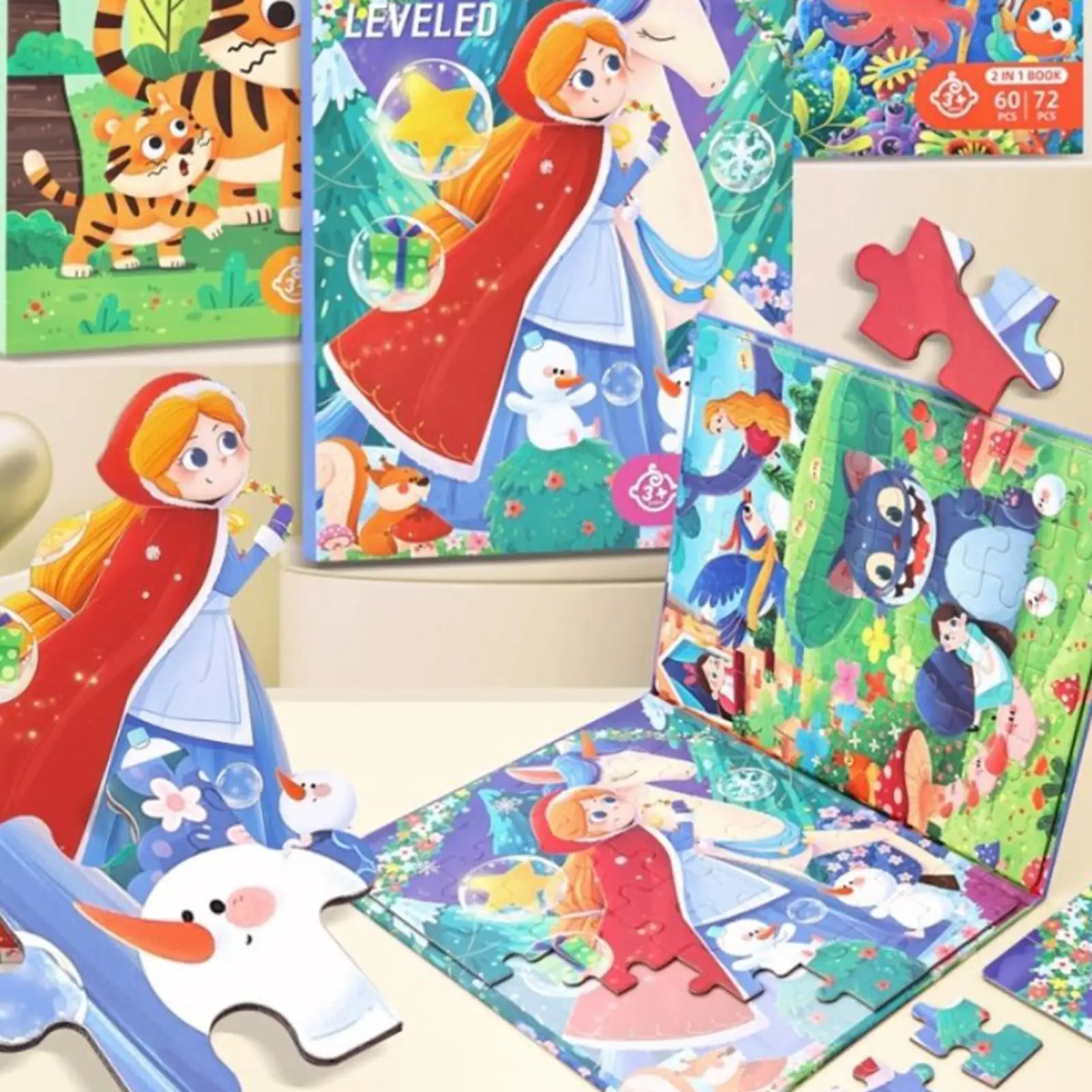 어린이를위한 크리 에이 티브 자기 퍼즐 교육 장난감 어린이를위한 책 활동 게임 소년 소녀 도로 여행 자동차 탑승 학습