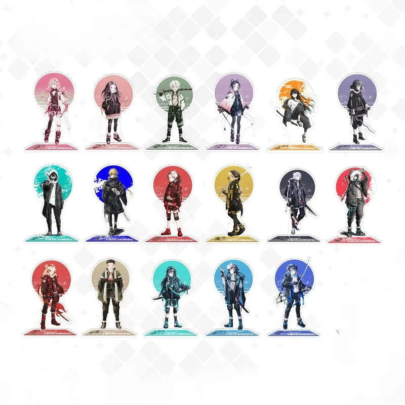 Demon Slayer: Kimetsu No Yaiba Acrylic Stand Figure Kamado Nezuko Hashibira Inosuke Anime Peripheral Cute Creativity Ornament