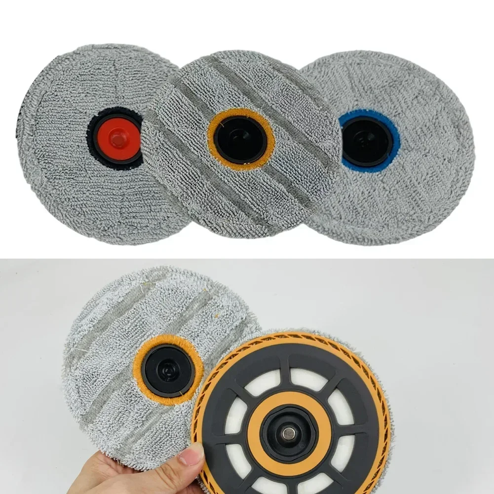 1/2pcs Mop Bracket Mop Pads Kit Mop Cloth Frame Board Mop Pads For DREAME For Matrix 10 Ultra Robot Vacuum Cleaner Spare Parts