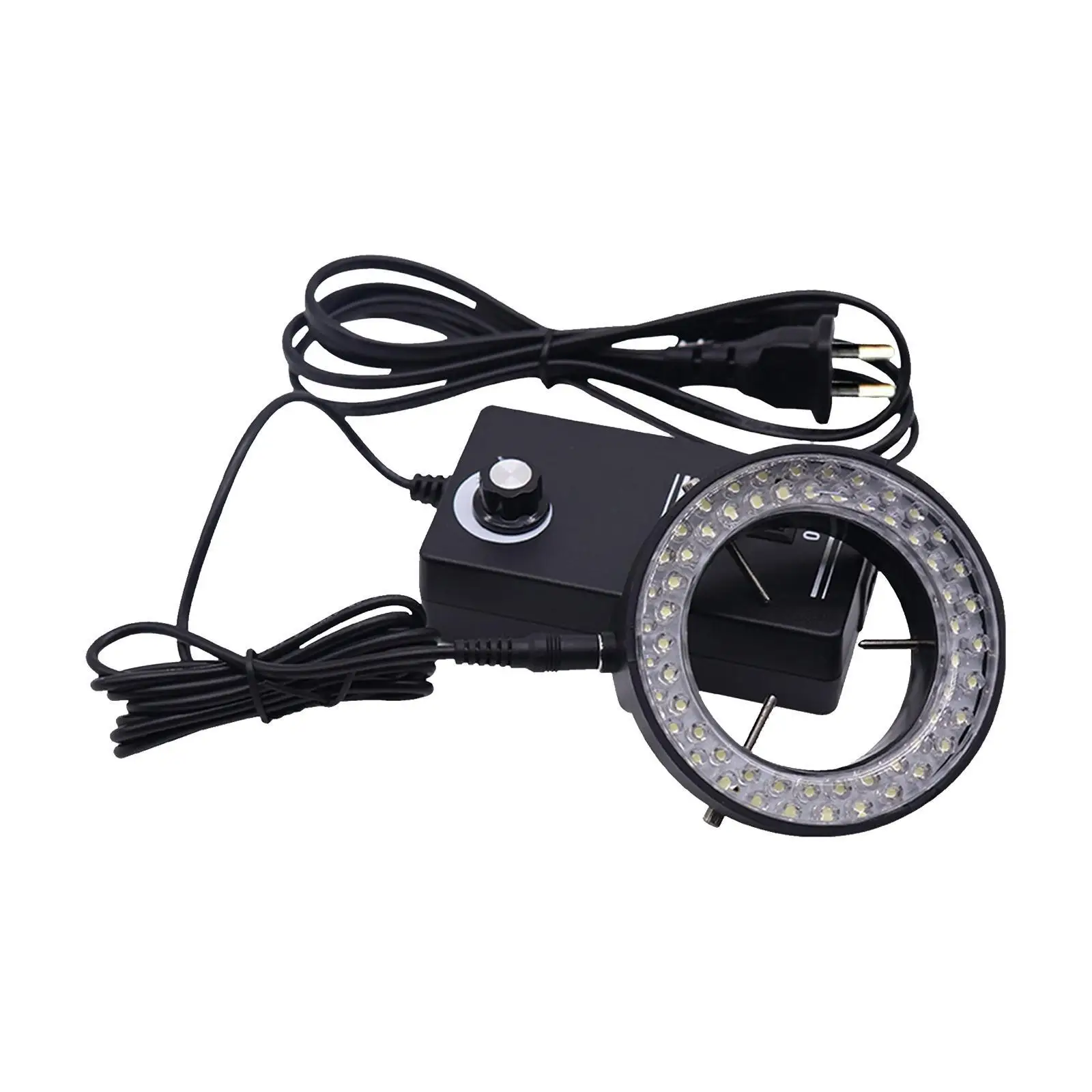 Adjustable LED Ring Light For Microscope Maximum Illumination 30000-35000UX Shadow Free Illumination