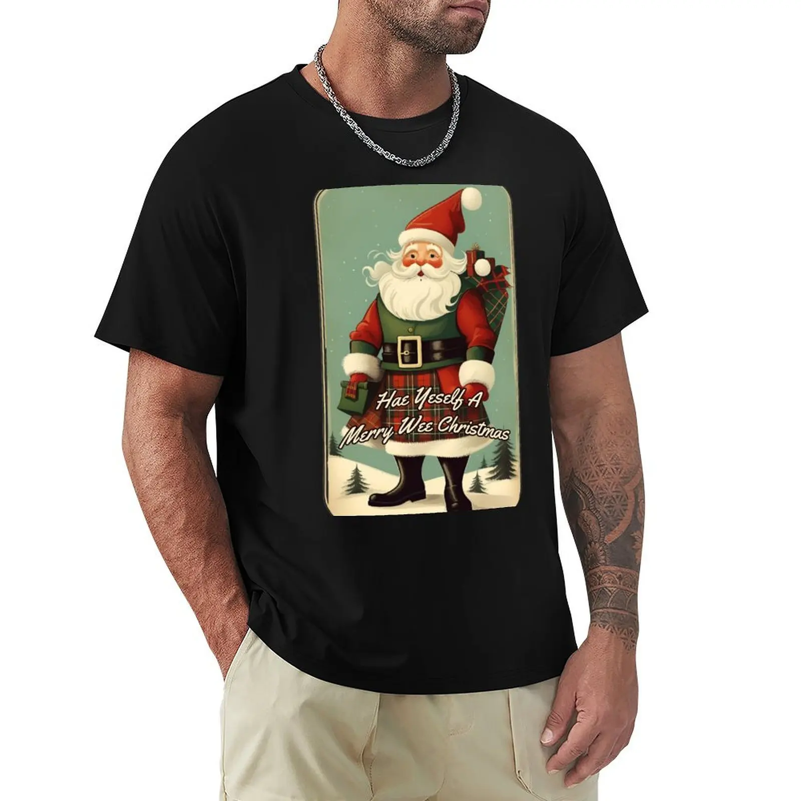 Hae Yeself A Merry Wee Christmas (#06) [Create a set!] T-Shirt man t shirts high quality luxury brand T-Shirt
