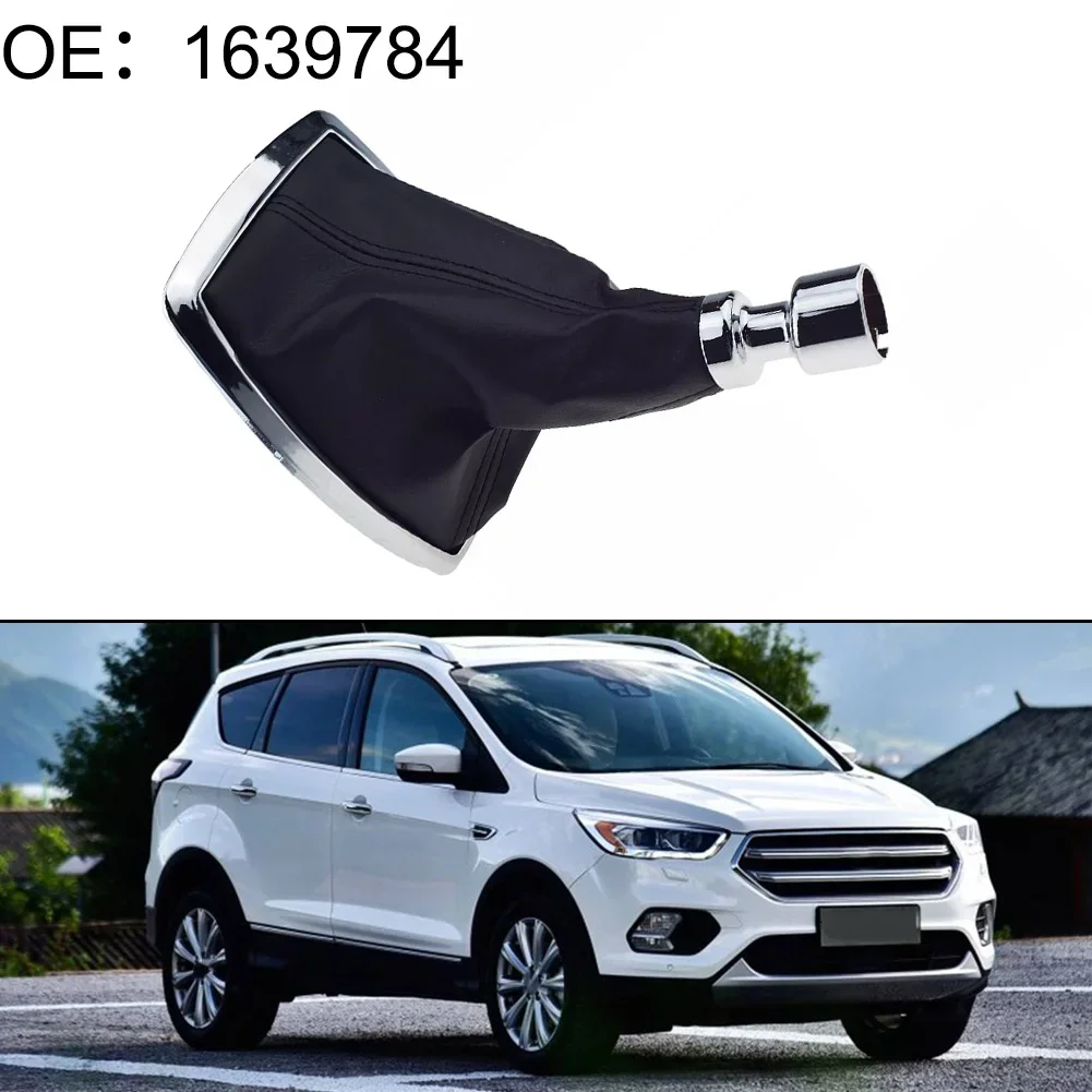 

1pcs Car Manual Gearshift Boot Shift Lever Dust Cover 1639784 For Ford For Kuga GB64637AA Interior Parts