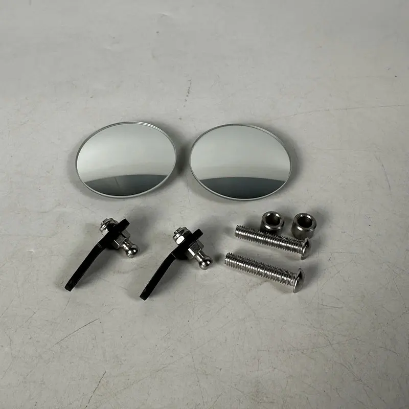 Motorcycle Rearview Mirrors Side Mirror Motorcycle Observation Mirror Borderless Convex Mirror 360 Degree Adjustable Rearview
