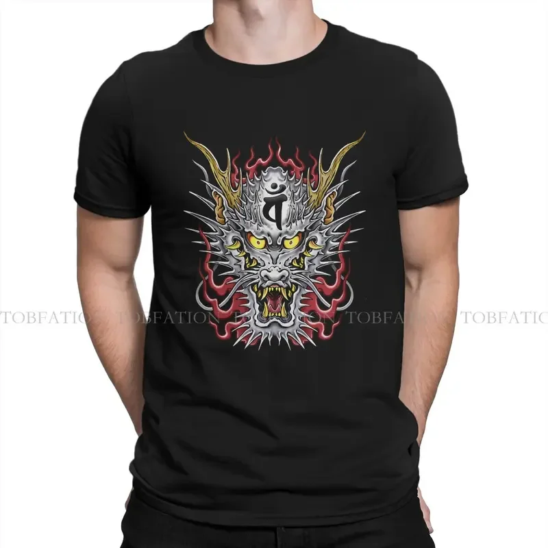 Y2K Kiyu classic Harajuku tshirt yakuza Kiwami Dragon style tops casual T shirt male short sleeve unique gift idea