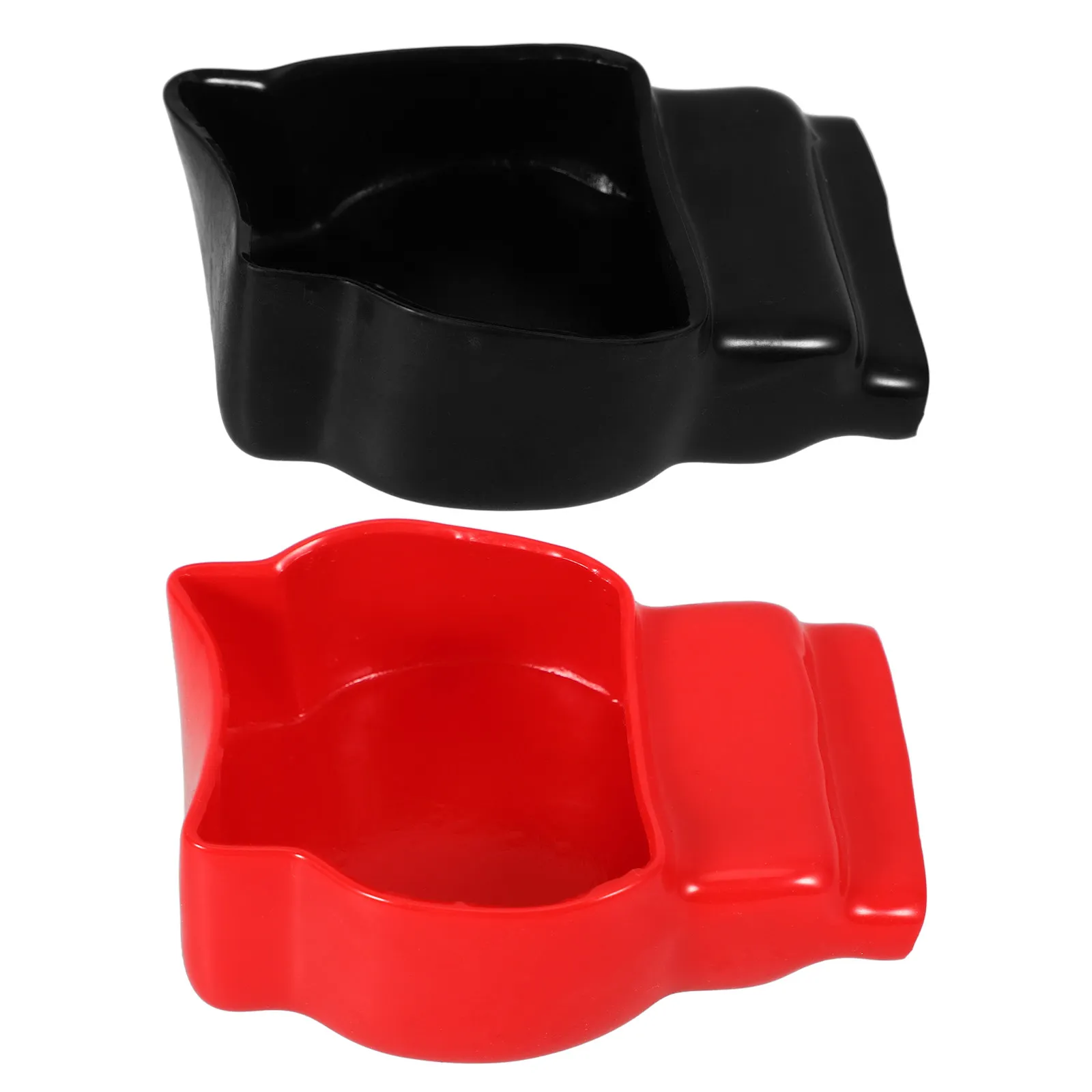 2 Pcs Battery Terminal Protector Shockproof Post Wire Connector Battery Terminal Shim Cover Electric Wire Connectors Protectors