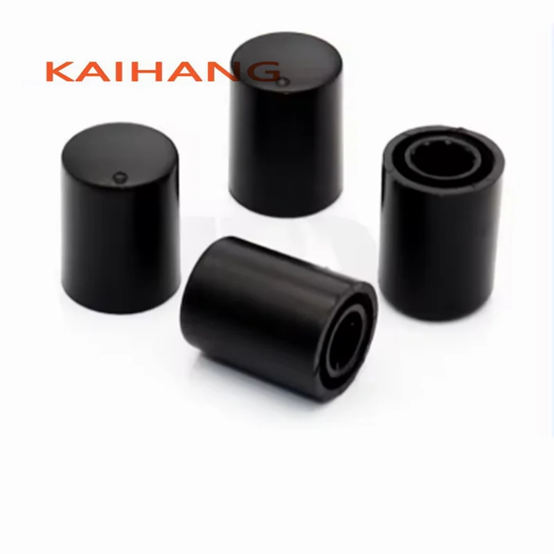 10PCS 10PCS 12×16mm Plastic Potentiometer Knob Cap 6mm D-Shaped / Spline Hole Encoder Volume Control Knob for Amplifier Mixer