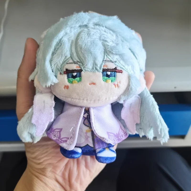 Honkai Star Rail Plüschpuppen-Anhänger, Cartoon, 12 cm, Mini-weicher Plüsch, Schwan, Glühwürmchen, Schlüsselanhänger, Tasche, Puppen, Kinder, Urlaub, Geburtstagsgeschenk