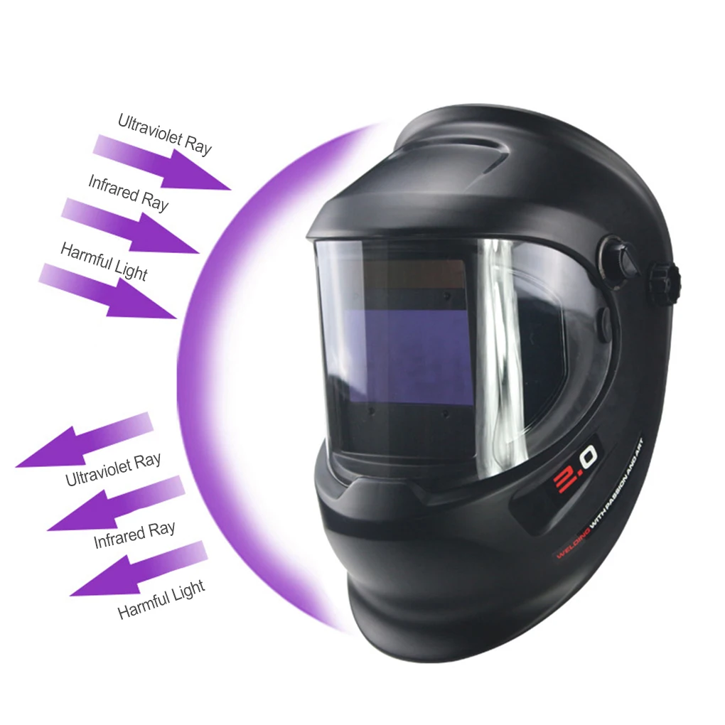 

Welding Helmet 2 Arch Sensor High Definition Welder Hood for Grinding