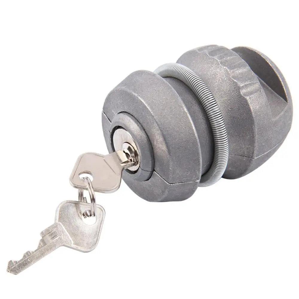 Hook Lock Ball Lock Universal Anti-Theft Trailers Caravan Aluminum Hitch Coupling Tow Ball Lock