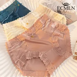 Women's Lace Panties Mid Waist Sexy Underwear Comfortable Female Briefs Breathable Fashion Women Underwear Panties