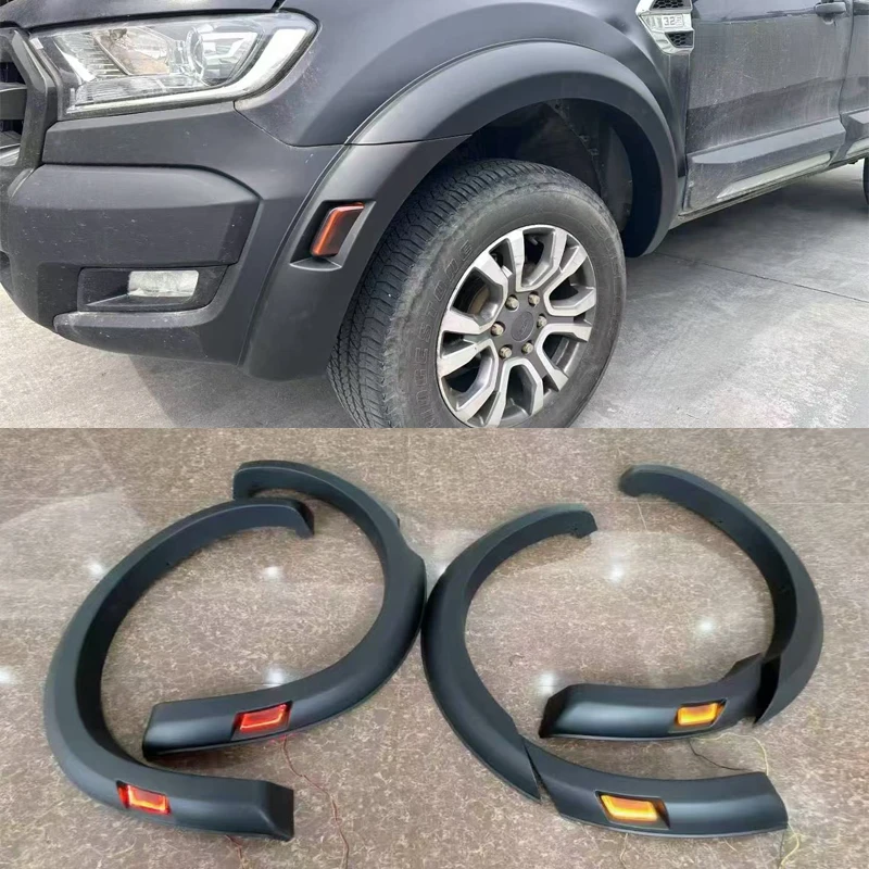

Fender Flares Wheel Arch Extension for Ford Ranger T7 2015 2016 2017 2018 T8 Raptor 2019-2022PX2 MK2 Auto Part Accessories 6pcs
