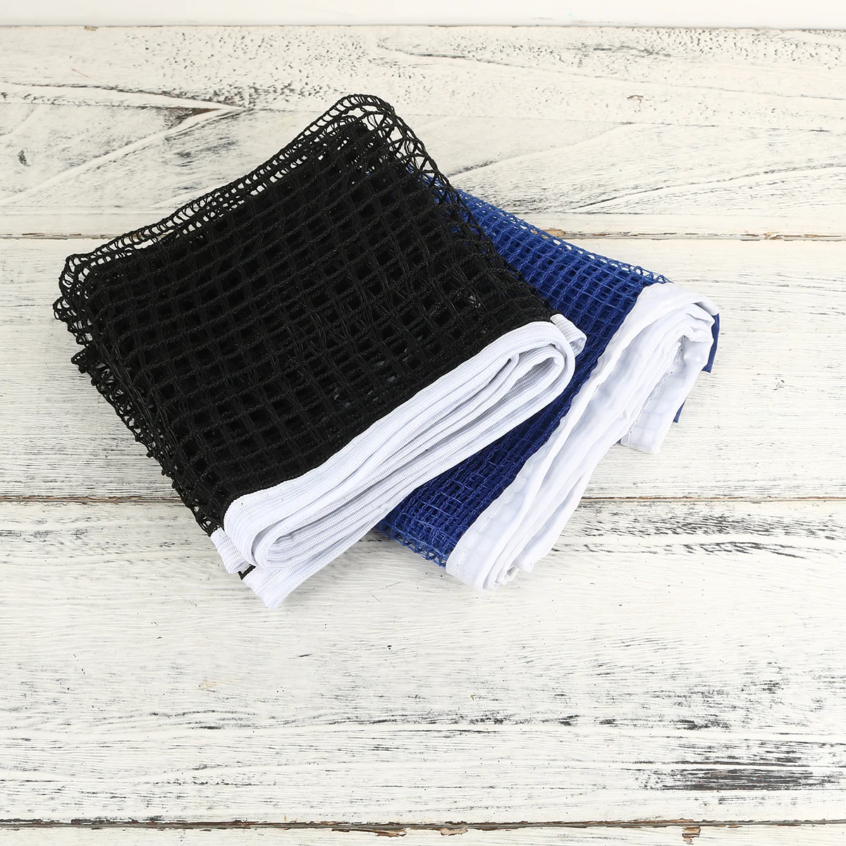 

2 PCS Table Tennis Net Blue Replacement Set Stress-relieving Pong Regulation Portable