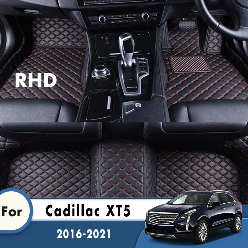 

Автомобильные коврики RHD для Cadillac XT5 2016 2017 2018 2019 2020 2021 2022 2023