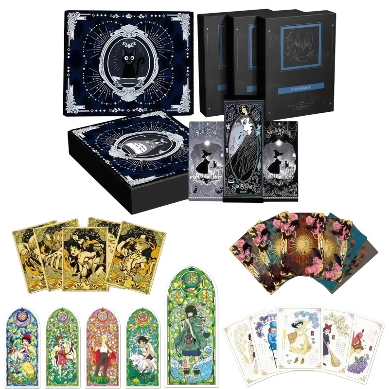 

No. 7 Cultural and Creative Series Miyazaki Hayao Collection Cards Booster Box Anime Kids Table Cards And Hobbies For Kids