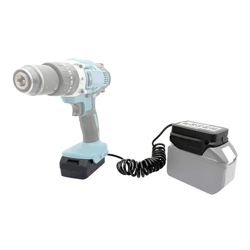 

Удлинительный кабель-адаптер аккумулятора для легкой обработки с литий-ионными электроинструментами 18 В и поддержкой нескольких брендов