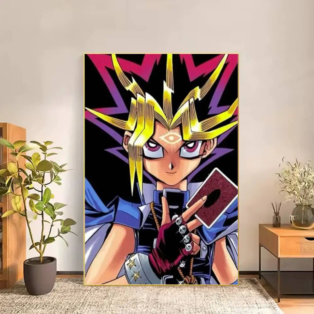 Y-Yu-Gi-Oh Victory Dragon Poster Versatile HD Waterproof Wall Art Self-Adhesive Decor for Any Space Ideal Gift