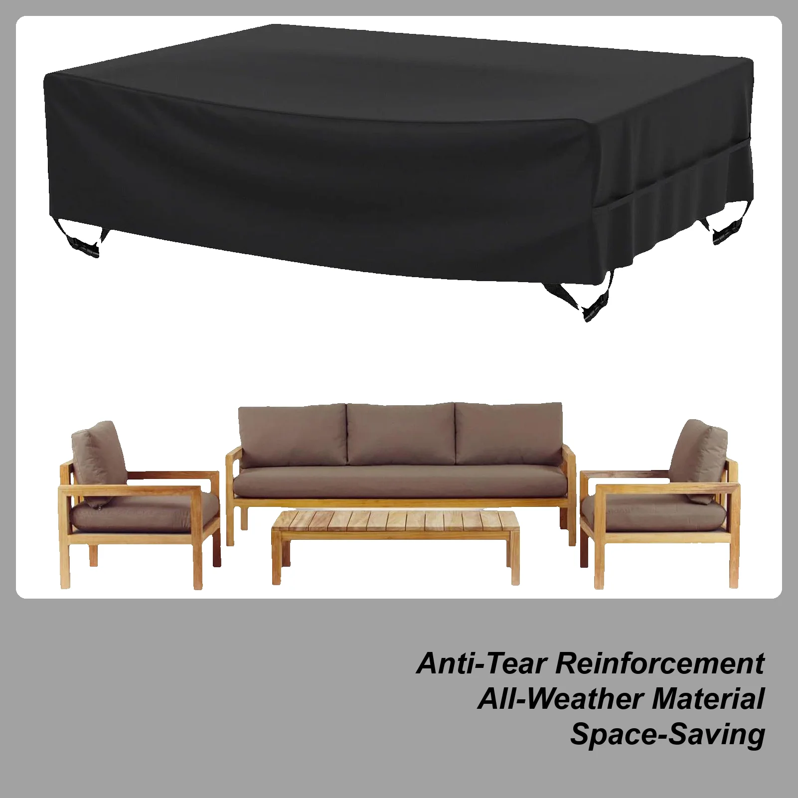 

Patio Furniture Cover 210D Oxford Shield Patio Covers For Outdoor Furniture Waterproof For Outside Porch Garden Lawn Backyard