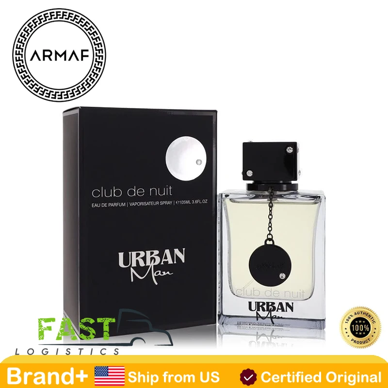 

Armaf Club De Nuit Urban Man Eau De Parfum Hair and body spray Cologne Persistence Arabian Women Long-lasting Fragrance 105ML