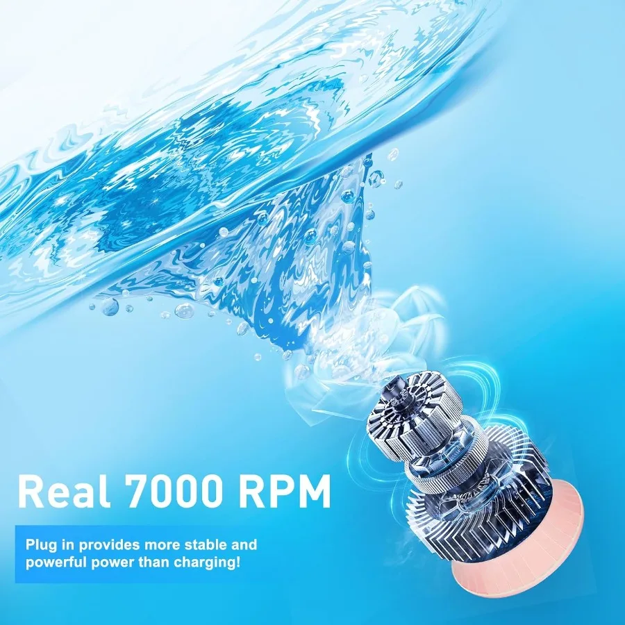 Efficiente detergente elettrico per pennelli per trucco, macchina automatica per la pulizia dei pennelli per trucco, 7000 giri/min, pulizia accurata, silicone multiformato h