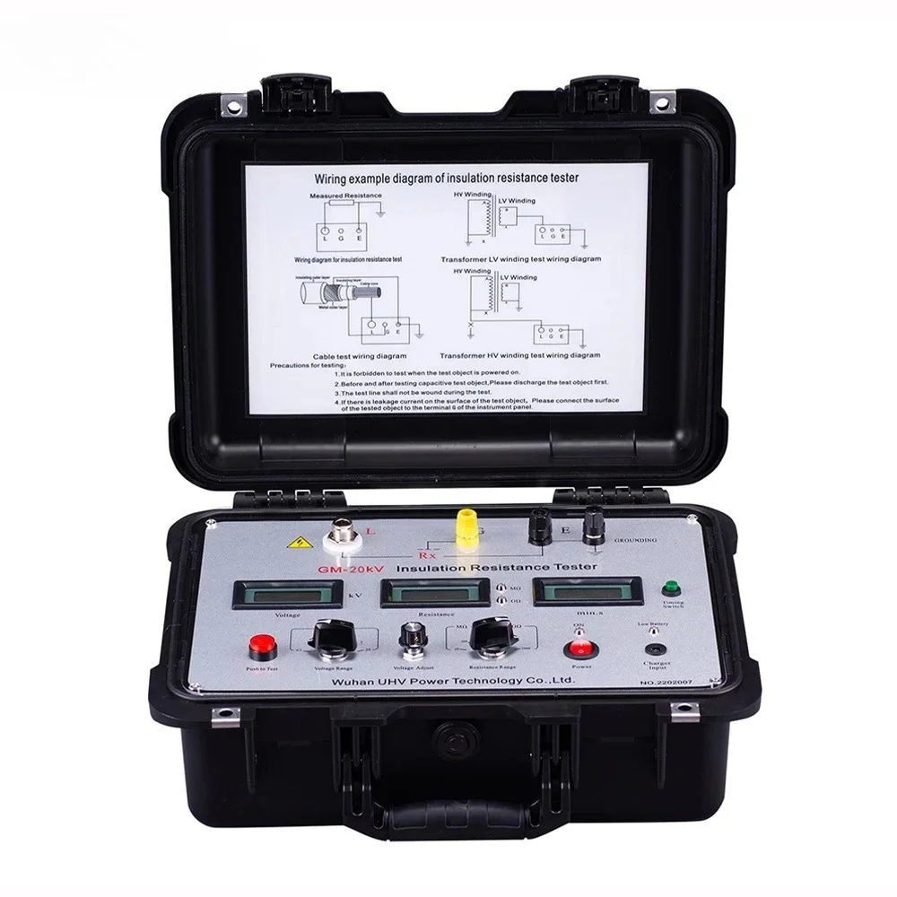 

exquisite craftsmanship GM-20kV Portable low-price intelligent insulation resistance tester