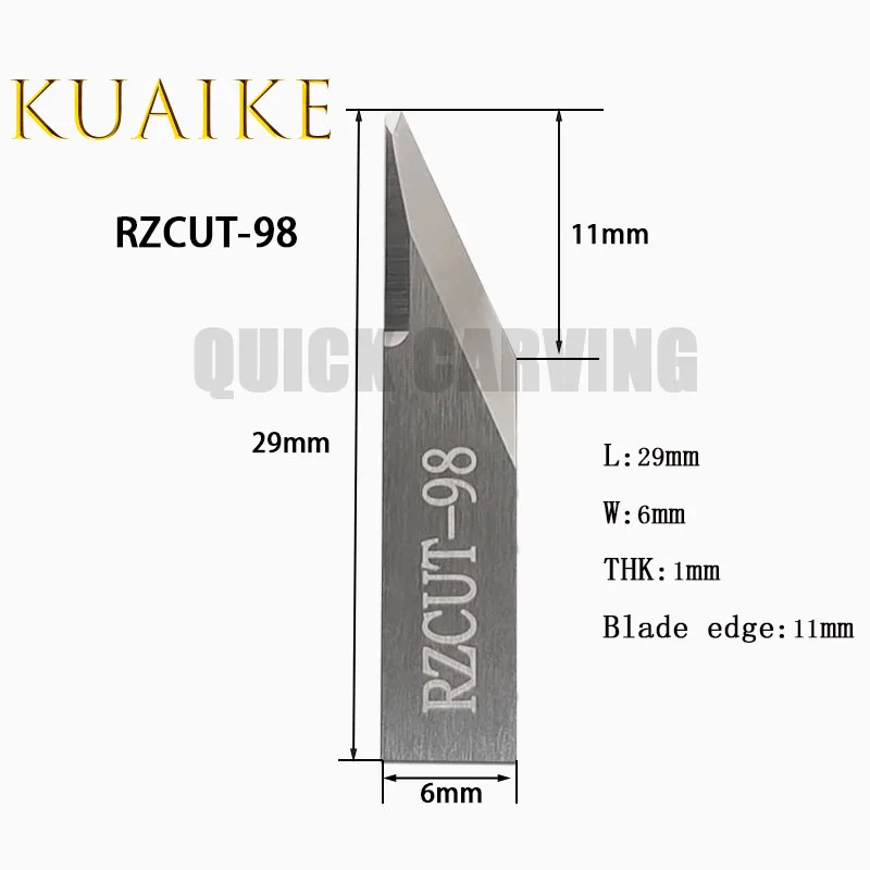 10PCS Ruizhou Vibration Knife Leather Cutting Blade RZCUT-57 RZCUT-96 RZCUT-98 RZCUT-114 RZCUT-140 RZCUT-142 RZCUT-178 RZCUT-188