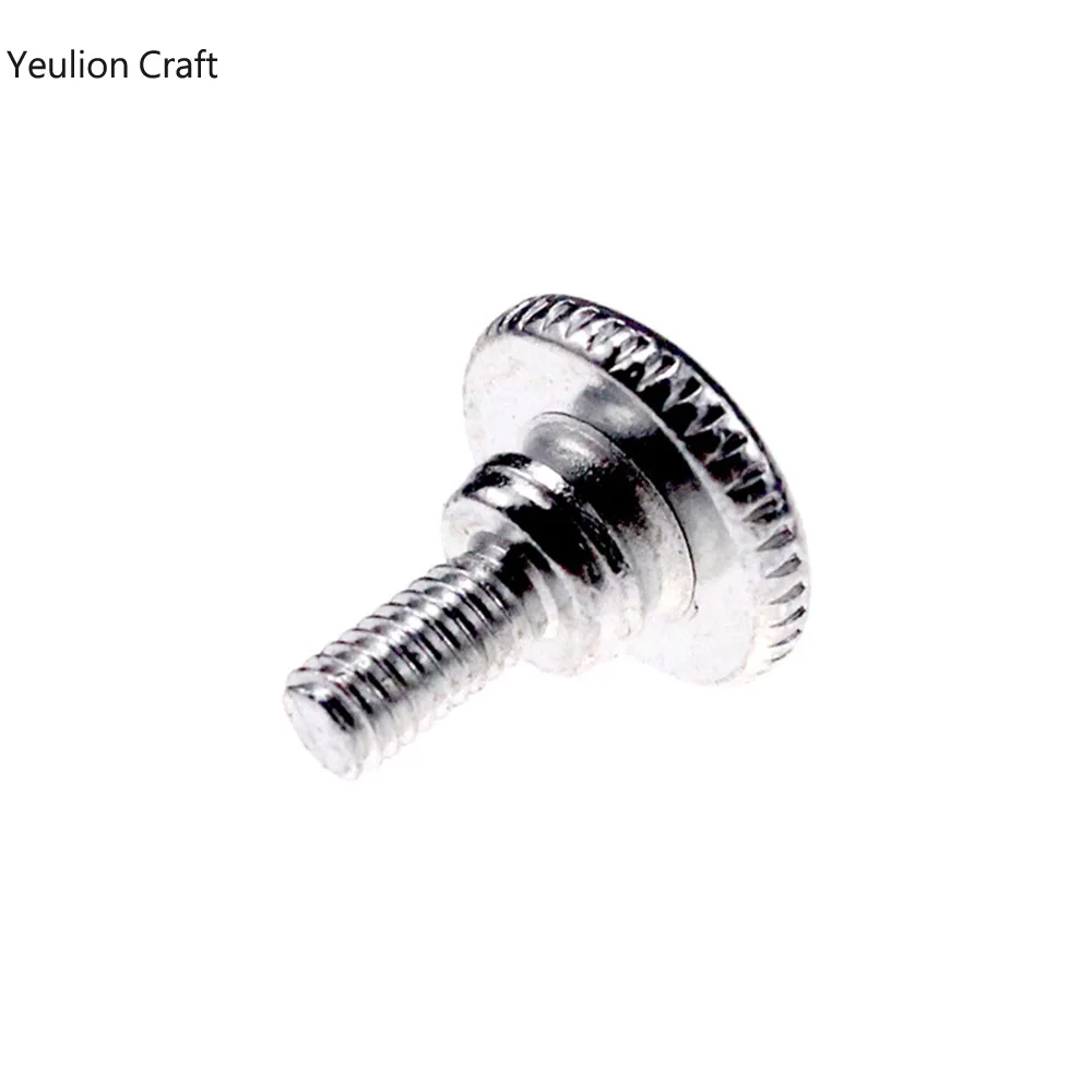 YeulionCraft 10pcs Home Sewing Machine Metal Feet Thumb Screw For Lockstitch Presser Foot For Tailor Sewing Tool Accessories