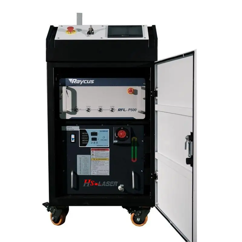 

500 W Pulse Fiber Laser Cleaning Machine with Water-cooled System Raycus Laser Source