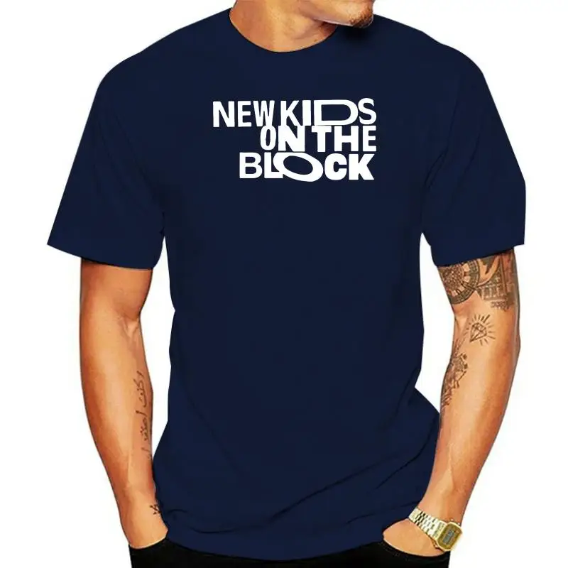 New Kids On The Block American Boy Band Mena T-Shirt 100% Cotton