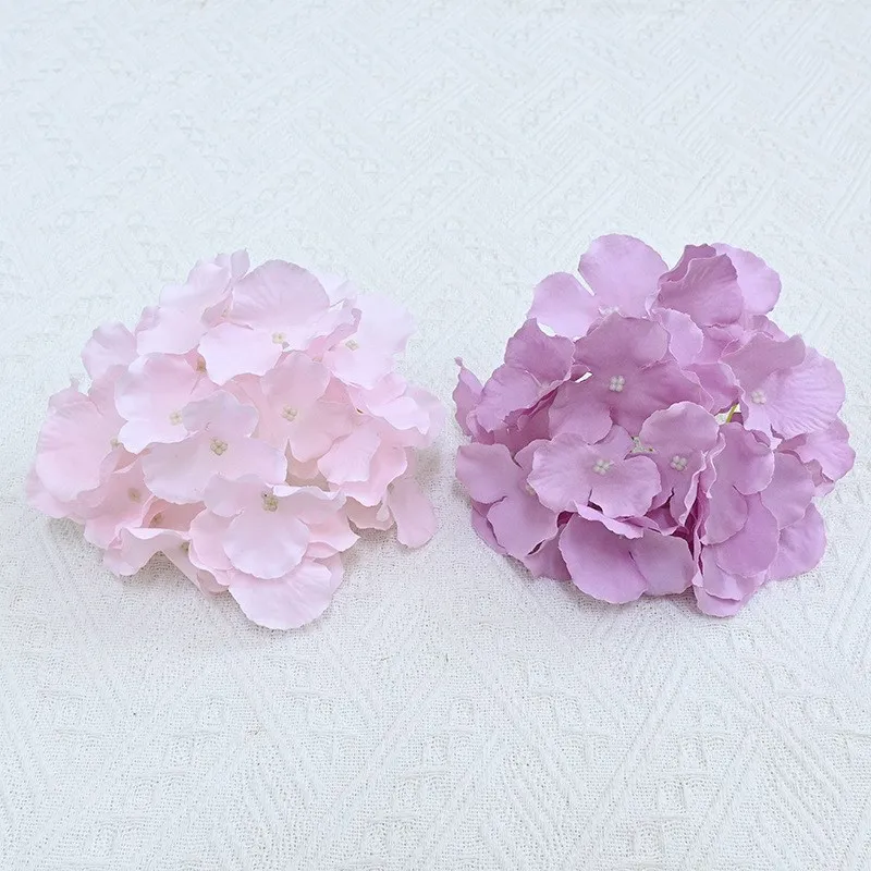 Artificial Hydrangea Heads 10 Pieces Wedding Flower Arrangements Floor Flower Arrangements Home Wedding Centerpieces