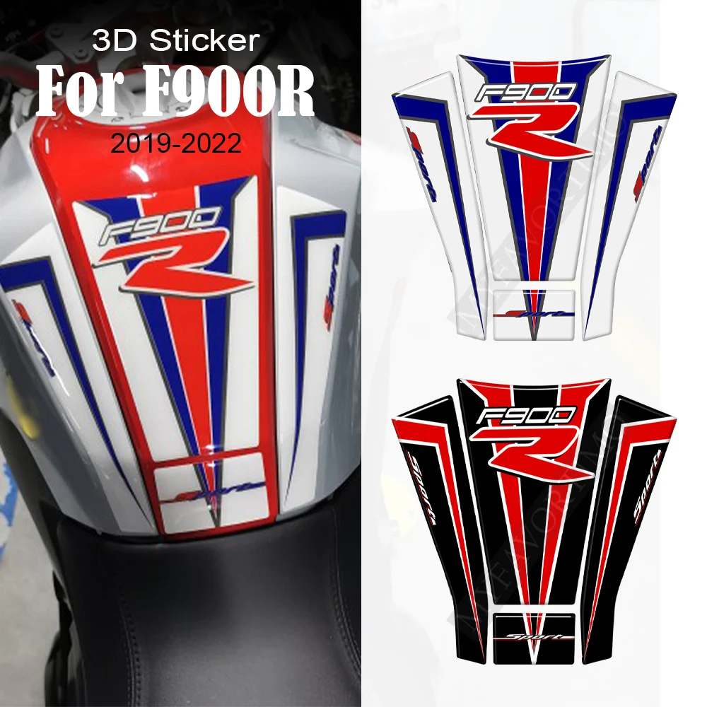 

Motorcycle For BMW F900R F900 F 900 R Tank Pad Tank Side 3D Stickers Knee Grips Protectors Decal Kit 2019 2020 2021 2022 ﻿